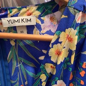 YUMI KIM NWOT romper floral pattern size XS